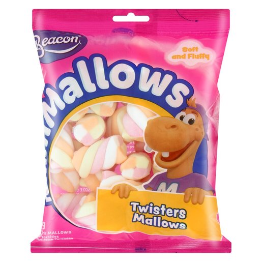 Beacon Marshmallows Tasty Twisters 150g PnP