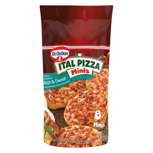 Dr Oetker Ital Pizza Classic Minis Bacon & Cheese Pizza 592g | Smart ...