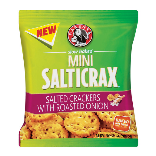 BAKERS SALTICRAX ROASTED ONION 33GR | PnP