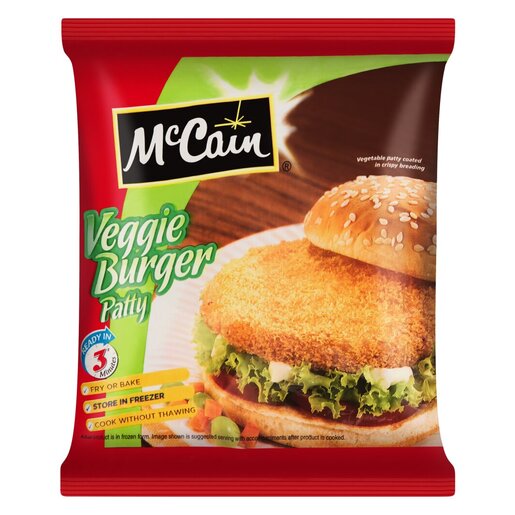 McCain Veggie Burger Patty 360g PnP