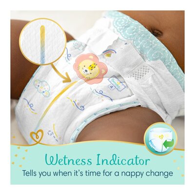 Pampers premium store care wetness indicator