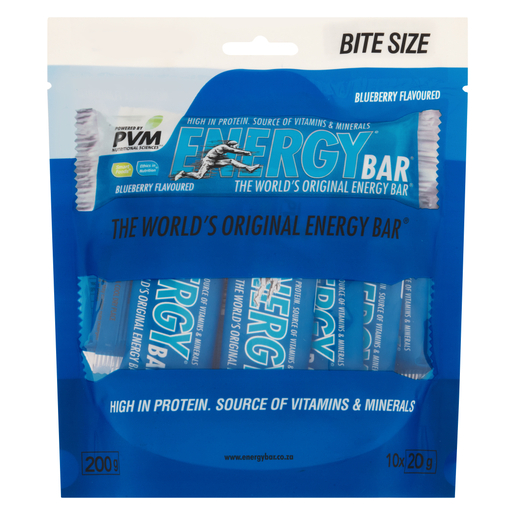 PVM Blueberry Bitesize Energy Bar 200g | PnP
