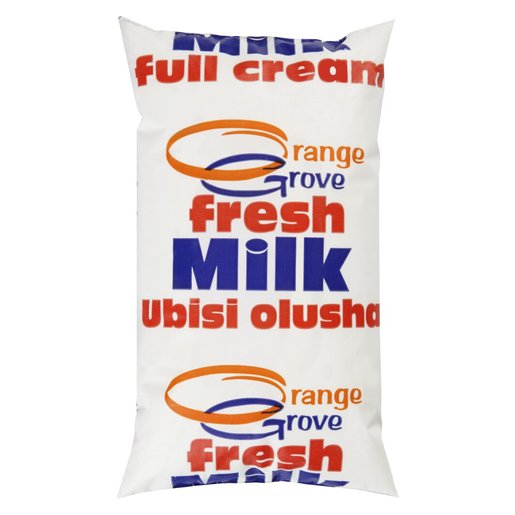 Orange Grove Milk Full Cream Sachet 1L PnP
