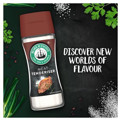 thumbnail image 2 of Rajah Meat Tenderiser Powder (100g) – UK Made, Pantry Essential For Perfectly Tender Steaks 2 of 4