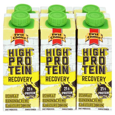 First Choice High Protein Recovery Chocolate Flavoured Milk 250ml PnP