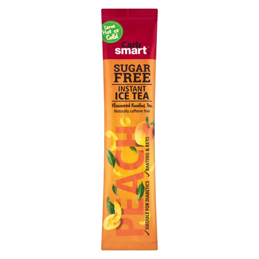 Carb Smart Instant Peach Ice Tea Sachet 17g | PnP