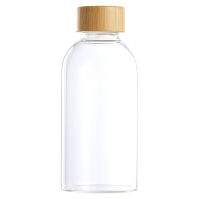 DAY Glass Bottle With Bamboo Lid 500ml