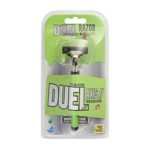 Duel Twin Blade Axis Ii Disposable Razor | PnP