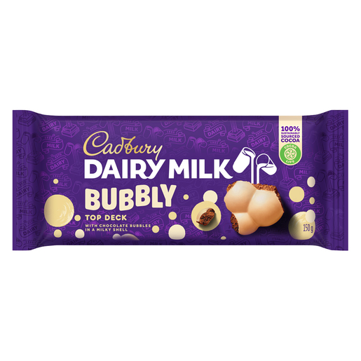 Cadbury Dairy Milk Bubbly Top Deck 150g Smart Price Specials PnP Home