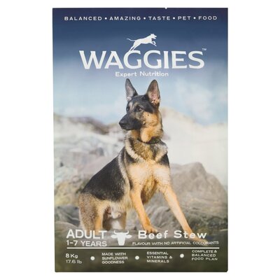 Waggies Adult Beef Stew 8kg