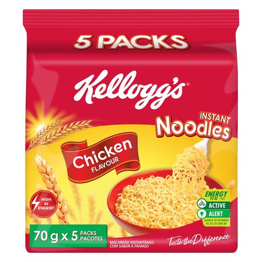 Kellogg's Noodles Chicken 5 x 70g Smart Price Specials PnP Home