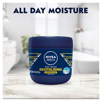 Nivea Men Revitalising Körpercreme Für Normale Haut – 400 Ml (6er Pack)