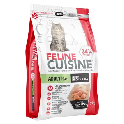 Feline Cuisine Adult Chicken Rice 2kg PnP