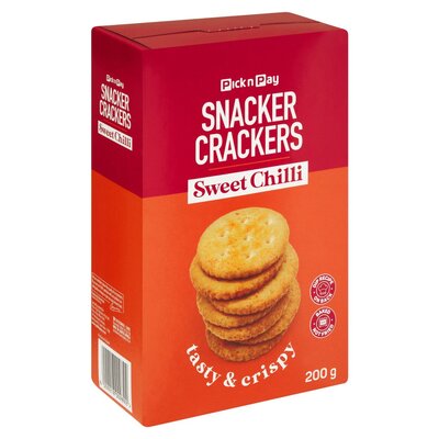 PnP Sweet Chilli Snacker Crackers 200g | PnP