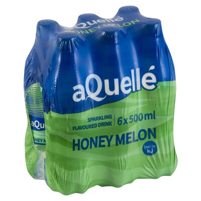 aQuelle Honey Melon Sparkling Flavoured Mineral Water 500ml x 6 | PnP