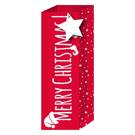 Creative Stat Santa Bottle Gift Bag PnP
