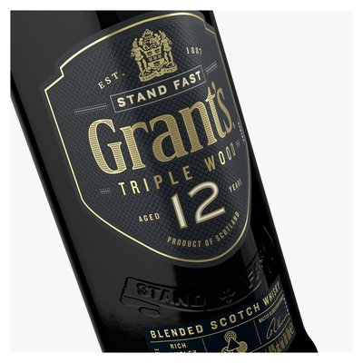 Grants Triple Wood 12yo Blended Scotch 750ml | Smart Price Specials ...