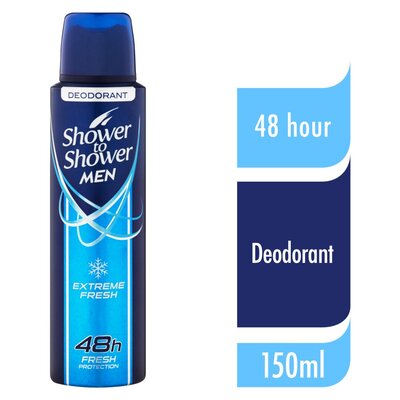 Shower To Shower Deo Extra Fresh Men 150ml