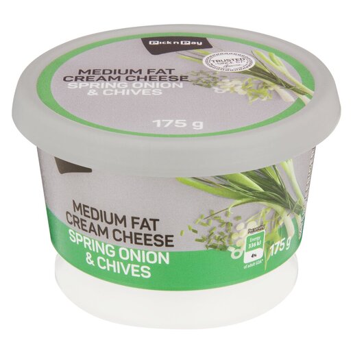 PnP Low Fat Spring Onion & Chives Cream Cheese 175g PnP