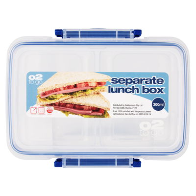 O2 Separate Lunch Box 300ml | PnP