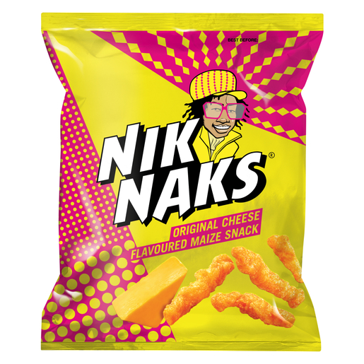 Simba NikNaks Cheese Flavoured Maize Snack 135g | Smart Price
