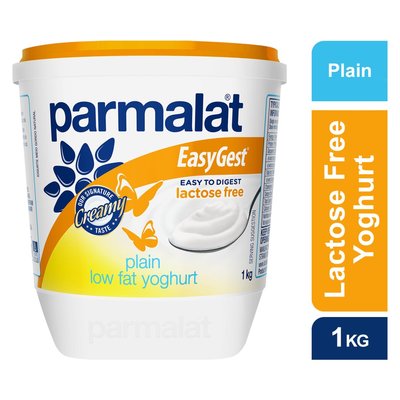 Parmalat Easygest Medium Fat Plain Yoghurt 1kg