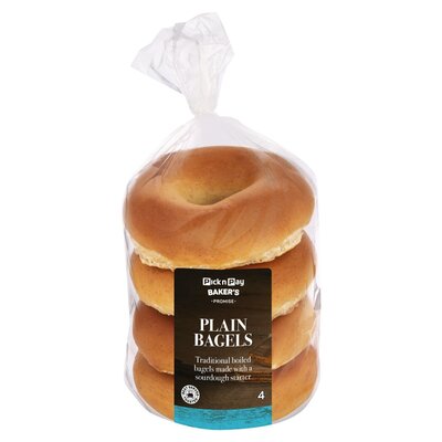 PnP White Bagles 4 Pack | PnP