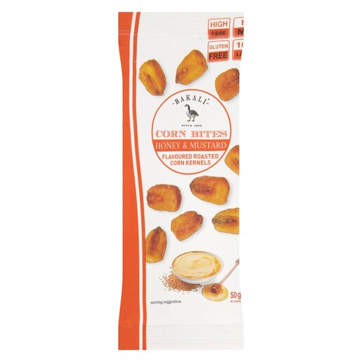 Bakali Honey & Mustard Corn Nibs 50g PnP