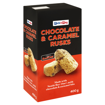 PnP Limited Edition Chocolate & Caramel Rusks 400g | PnP