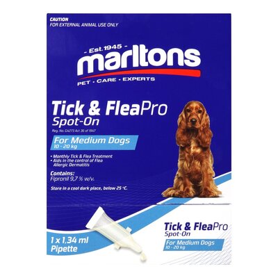 Marltons Large Dog Tick Flea Pro PnP