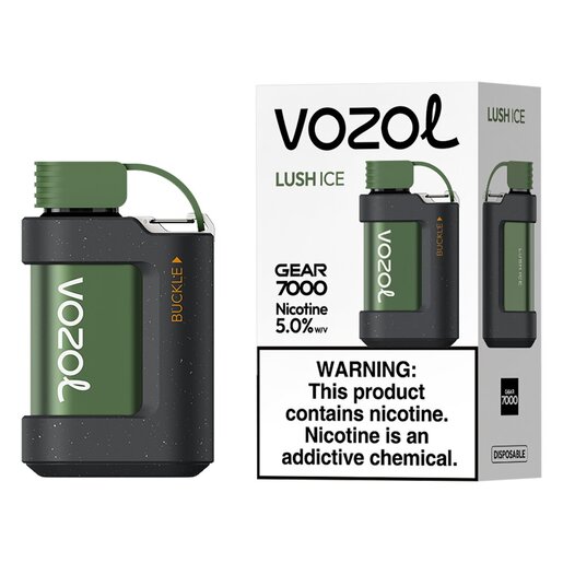 Vozol Lush Ice 5% Gear Rechargeable 7000 Puffs Disposable Vape | PnP