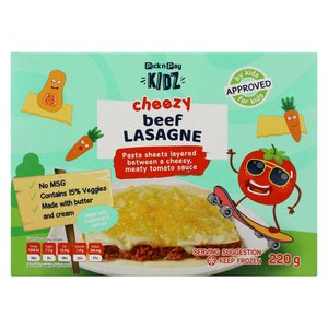 PnP Kids Beef Lasagne 220g