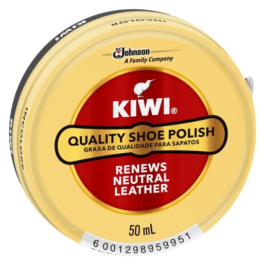 Kiwi Neutral Shoe Polish 50ml PnP