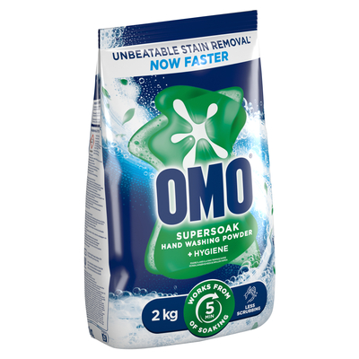 Omo Supersoak Hygiene Hand Washing Powder 2kg | PnP