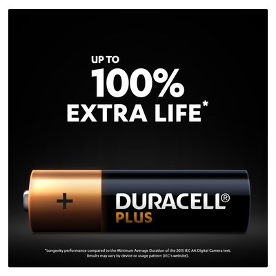 Duracell Plus AA Batteries 12 Pack | PnP