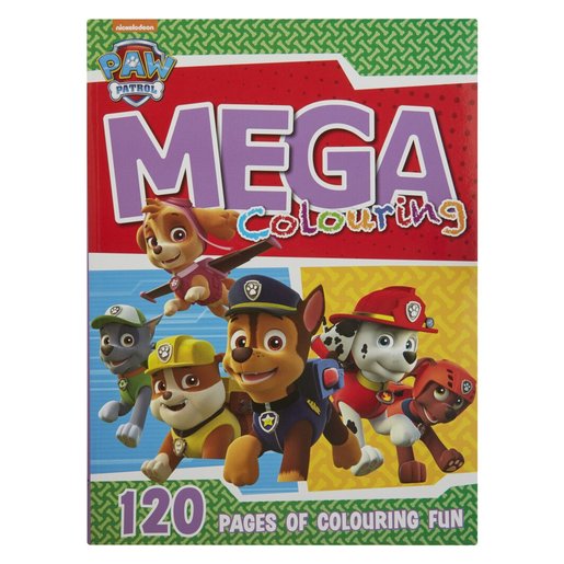Paw Patrol Mega Activity & Colouring Book 120 Pages | PnP