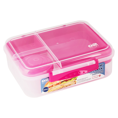 O2 Assorted Rectangular Lunch Box 1500ml | PnP