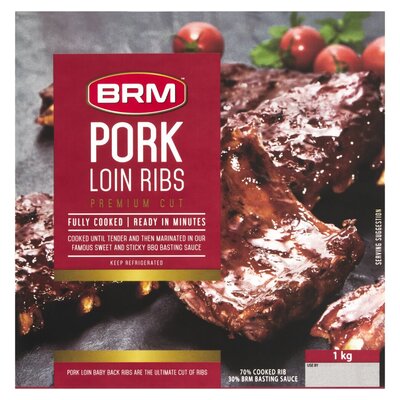 BRM Pork Loins Ribs 1kg