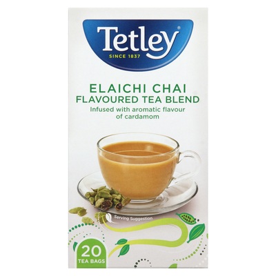 Tetley Masala Chai Flavoured Tea 20 Pack | PnP