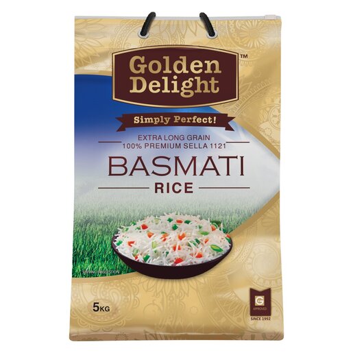 Golden Delight Basmati Rice 5kg PnP
