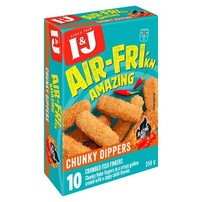 I&J Air-Fri'kn Amazing Blazing Hot Frozen Chunky Dippers 250g | PnP