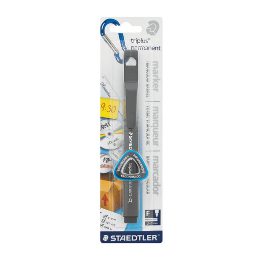Staedtler Triplus Permanent Marker Bull Tip Black | PnP