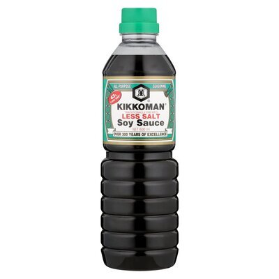 Kikkoman 43% Less Salt Soya Sauce 600ml | PnP