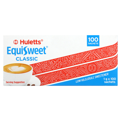 Huletts Equisweet Sweetener 100 Pack