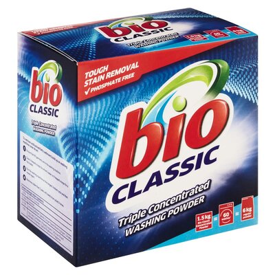 Bio classic washing powder on sale manufacturer