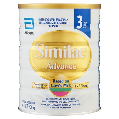 Similac Advance 3 Growing-Up Formula 1-3 Years 900g | PnP