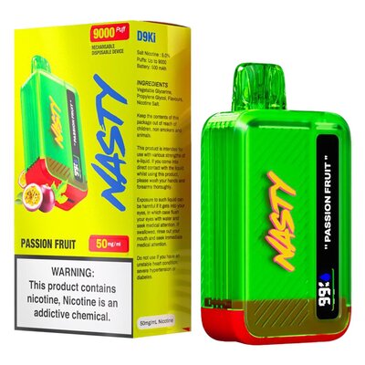 elfbar elfa kaufen Nasty Passion Fruit 5.0% Rechargeable 9000 Puffs Disposable Vape