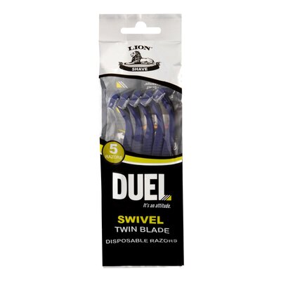 Duel Twin Blade Disposable Razor & Grip 9ea | PnP