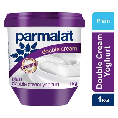 Parmalat Double Cream Plain Yoghurt 1kg
