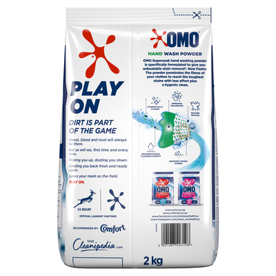Omo Supersoak Hygiene Hand Washing Powder 2kg | PnP